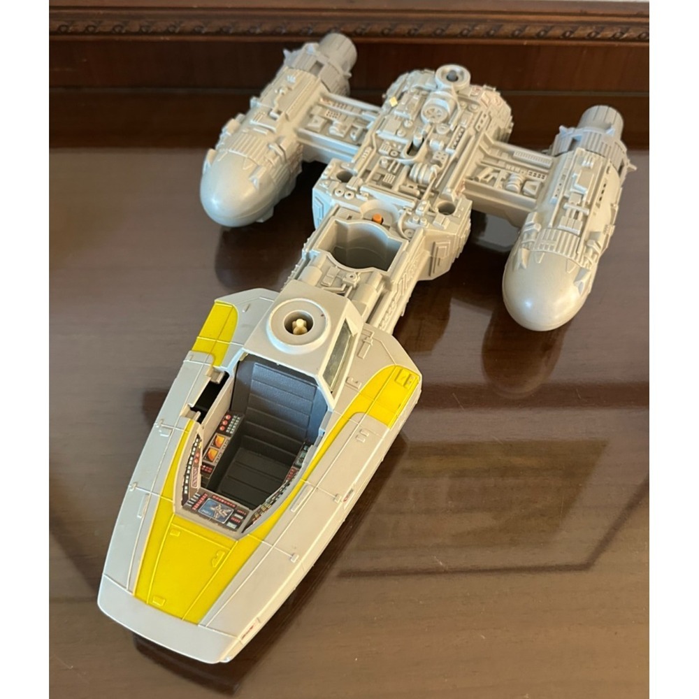Star Wars VTG Kenner‎ 1983 Y Wing Fighter Vehicle ROTJ READ